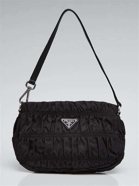 shopping bag prada nylon|prada ruched nylon bag.